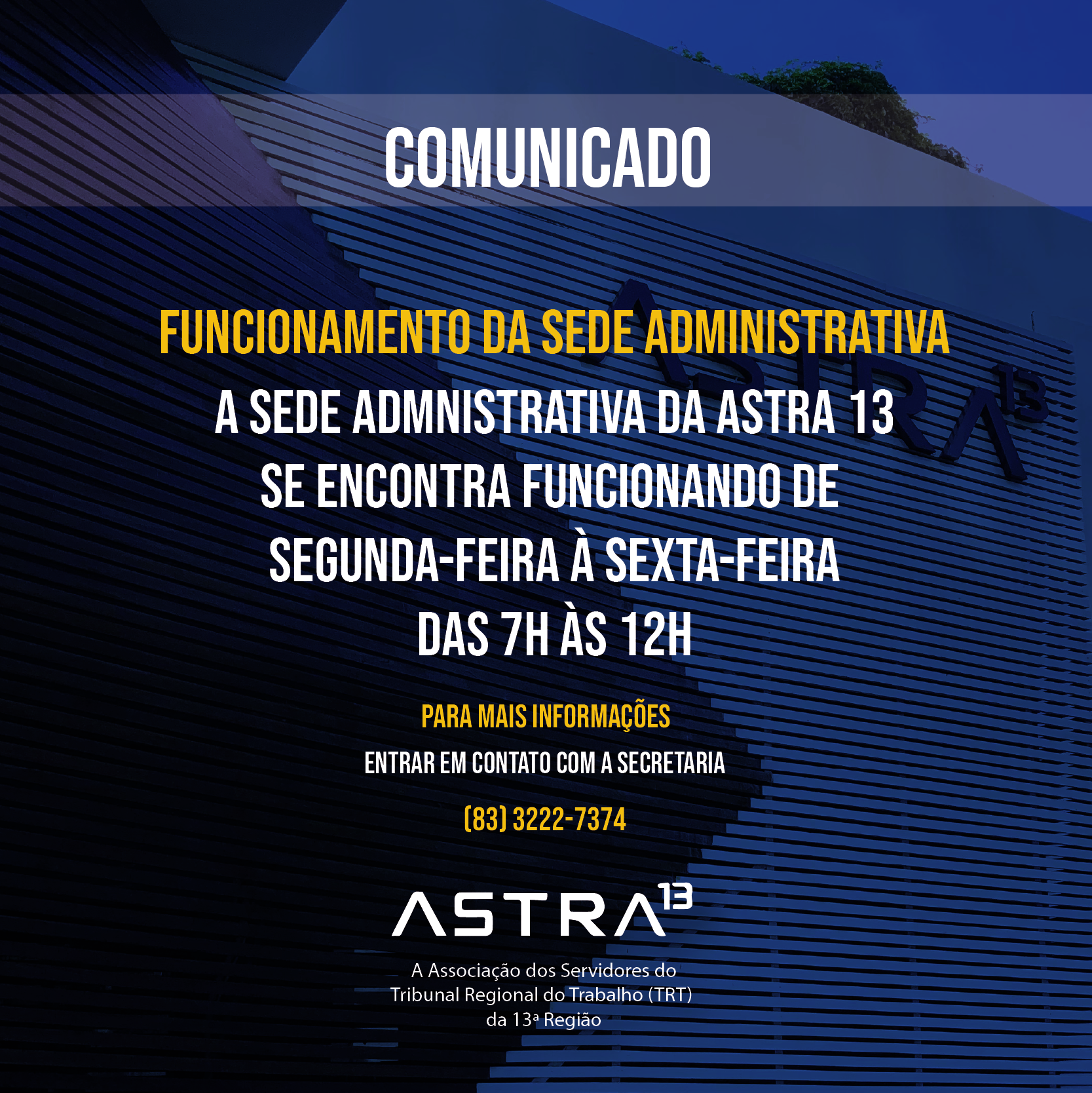 COMUNICADO