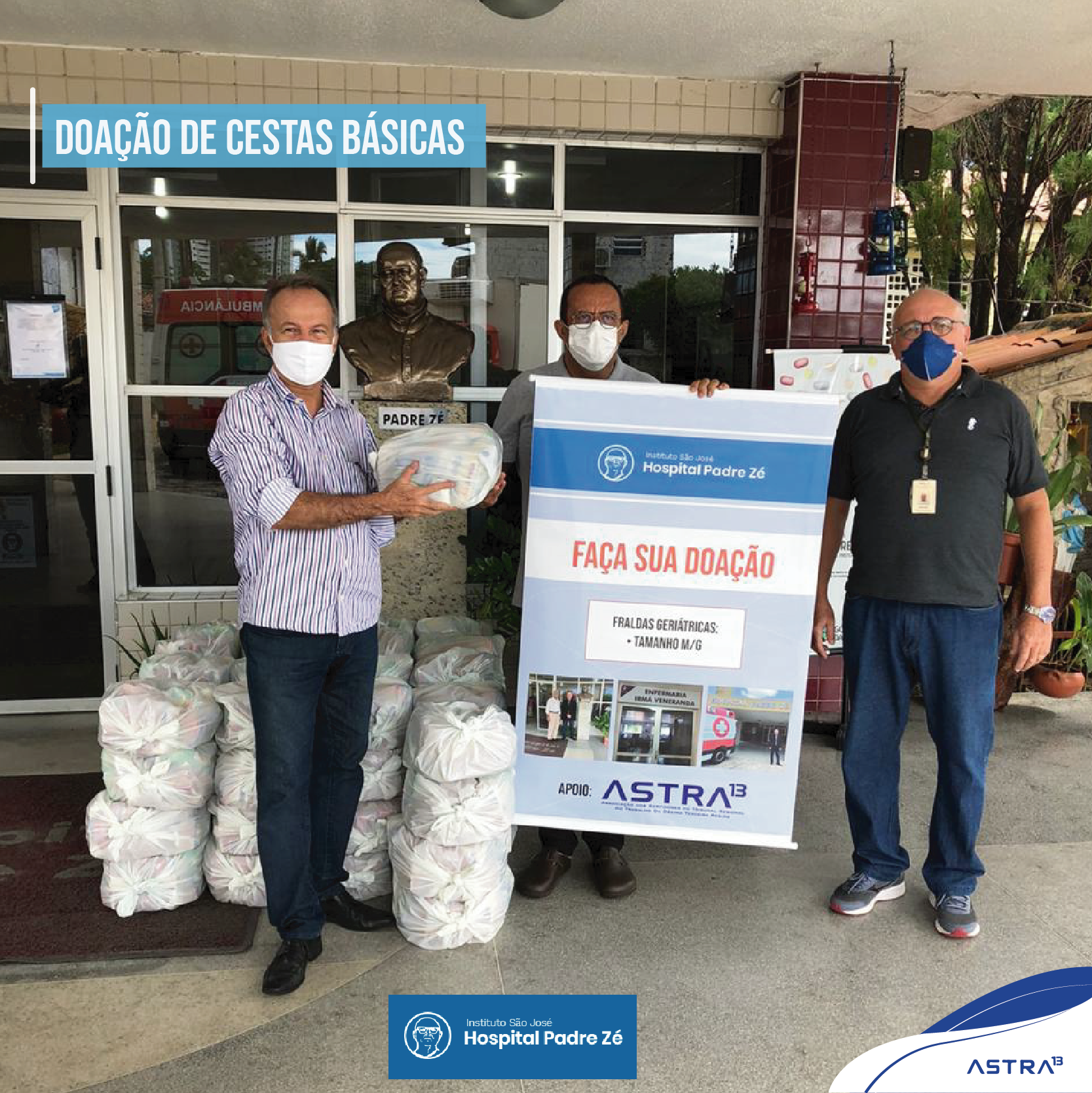 Doação de Cestas Básicas