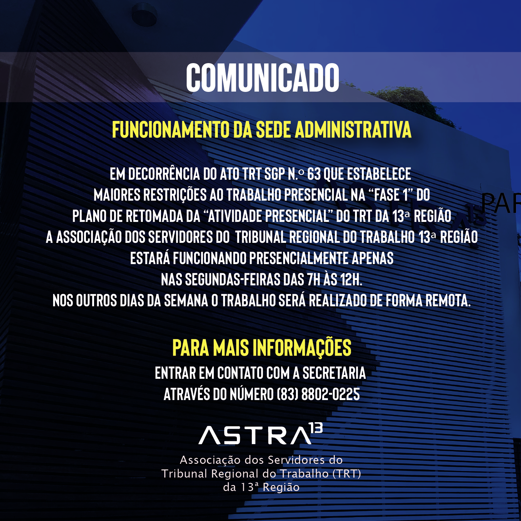 Comunicado