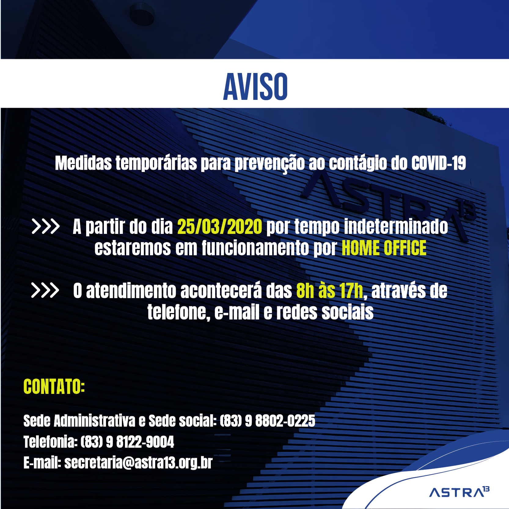 Atendimento Home Office